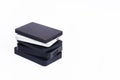 Some external hard drives for storing data, backups and security information.