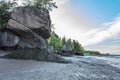 The Hopewell Rocks, Bay of Fundy Royalty Free Stock Photo