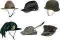 Some foreign national military historical hats-