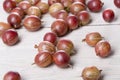 Some fresh gooseberries Royalty Free Stock Photo