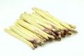 Some fresh white asparagus