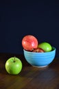 Apples on the table Royalty Free Stock Photo