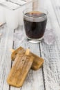 Some homemade Cola Popsicles