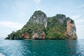 Some island near the Koh hong Hong island Krabi, Thailand. Royalty Free Stock Photo