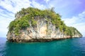 Some island near the Koh hong Hong island Krabi, Thailand. Royalty Free Stock Photo