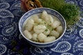 Italian cooked gnocchi