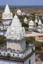 Jain Temples at Sonagiri in the Madhya Pradesh region of India Royalty Free Stock Photo