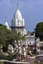 Jain Temples at Sonagiri in the Madhya Pradesh region of India Royalty Free Stock Photo