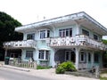 Building in Nauru - 3rd smallest country in the world, South Pacific Royalty Free Stock Photo