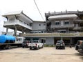 Building in Nauru - 3rd smallest country in the world, South Pacific Royalty Free Stock Photo