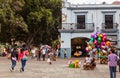 Some locals in the ZÃÂ³calo, Oaxaca de JuÃÂ¡rez, Mexico