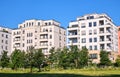 Some modern townhouses