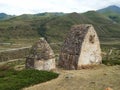 Some necropolis in the `City of the dead` or burial grounds El Tubu