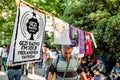 Some notices attached on a rope during the protests against demolition of Taksim Gezi Park in Istanbul, Turkey