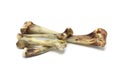 Some old chicken bones Royalty Free Stock Photo