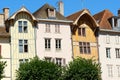 Some old houses in Troyes, France Royalty Free Stock Photo