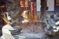 Nghia An Hoi Quan Pagoda in SaigonÃ¢â¬â¢s Chinatown district of Cholon Royalty Free Stock Photo