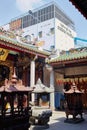 Nghia An Hoi Quan Pagoda in SaigonÃ¢â¬â¢s Chinatown district of Cholon