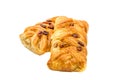 Some pastries filled by honey syrup and sprinkled by pecan nuts Royalty Free Stock Photo