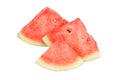 Some pieces of refreshing watermelon