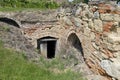 Some remains of walls from old wine cellars in Weinviertel, Lower Austria