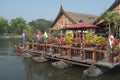 Some of restaurant on river Kwai