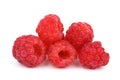 Some ripe raspberries