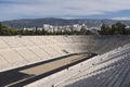 Ancient Panathenaic stadium in Athens, Greece Royalty Free Stock Photo