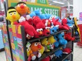 Some Sesame Street merchandise on display for sale at a departmental store in Singapore