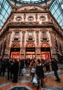 Galleria Vittorio Emanuele II, Christmas shopping Louis Vuitton