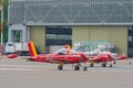 Some SIAI-Marchetti SF.260 of the Belgian Air Force