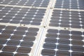 Some solar panel installations Royalty Free Stock Photo