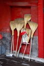 Chinese straw brooms