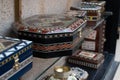 some traditional spanish craftwork in a store in granada