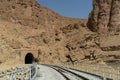 Selja Gorges -western Tunisia - Tunisia Royalty Free Stock Photo