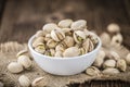 Some whole Pistachios Royalty Free Stock Photo