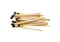 Some wooden matches Royalty Free Stock Photo