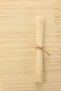 Somen Japanese Dried White Noodle, Top View, Full Frame Royalty Free Stock Photo