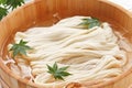 Somen, Japanese noodle dishes, Royalty Free Stock Photo