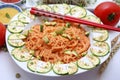 Somen noodles Royalty Free Stock Photo