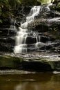 Somersby waterfall Royalty Free Stock Photo
