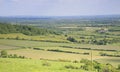 Somerset landscape view Royalty Free Stock Photo