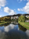 Somes river in Cluj-Napoca