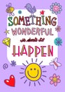 Something Wonderful Occasion Poster