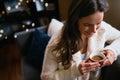 Sometimes downtime is just whats needed. an attractive young woman relaxing on the sofa with a cup of coffee at home.