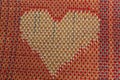 Heart of texture Royalty Free Stock Photo