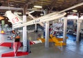 Somma Lombardo / Italy - August 12, 2017: Volandia Museum Park near Malpensa airport. Volandia is the largest Italian aeronautical