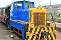 France, Normandy - a Diesel locomotive of the Somme Bay Railway Royalty Free Stock Photo