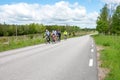 Sommen runt bike race Royalty Free Stock Photo