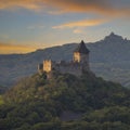 Somoska castle on Slovakia Hungarian border